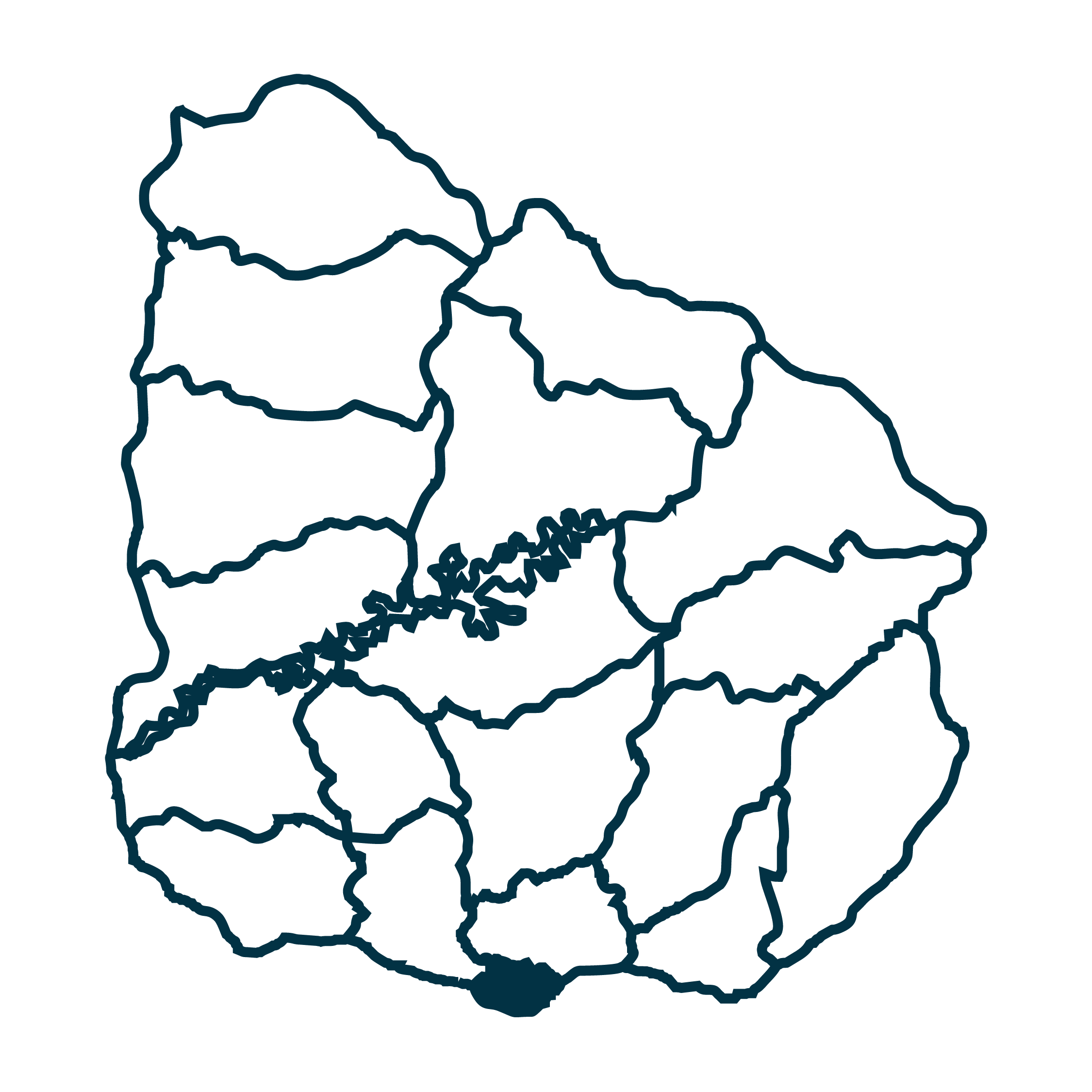 Mapa Montevideo